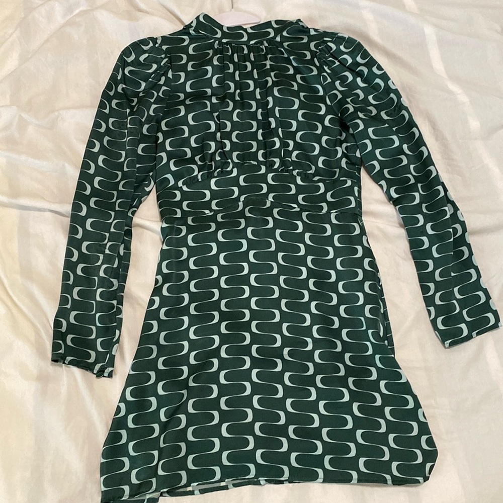 Reformation silk mod dress